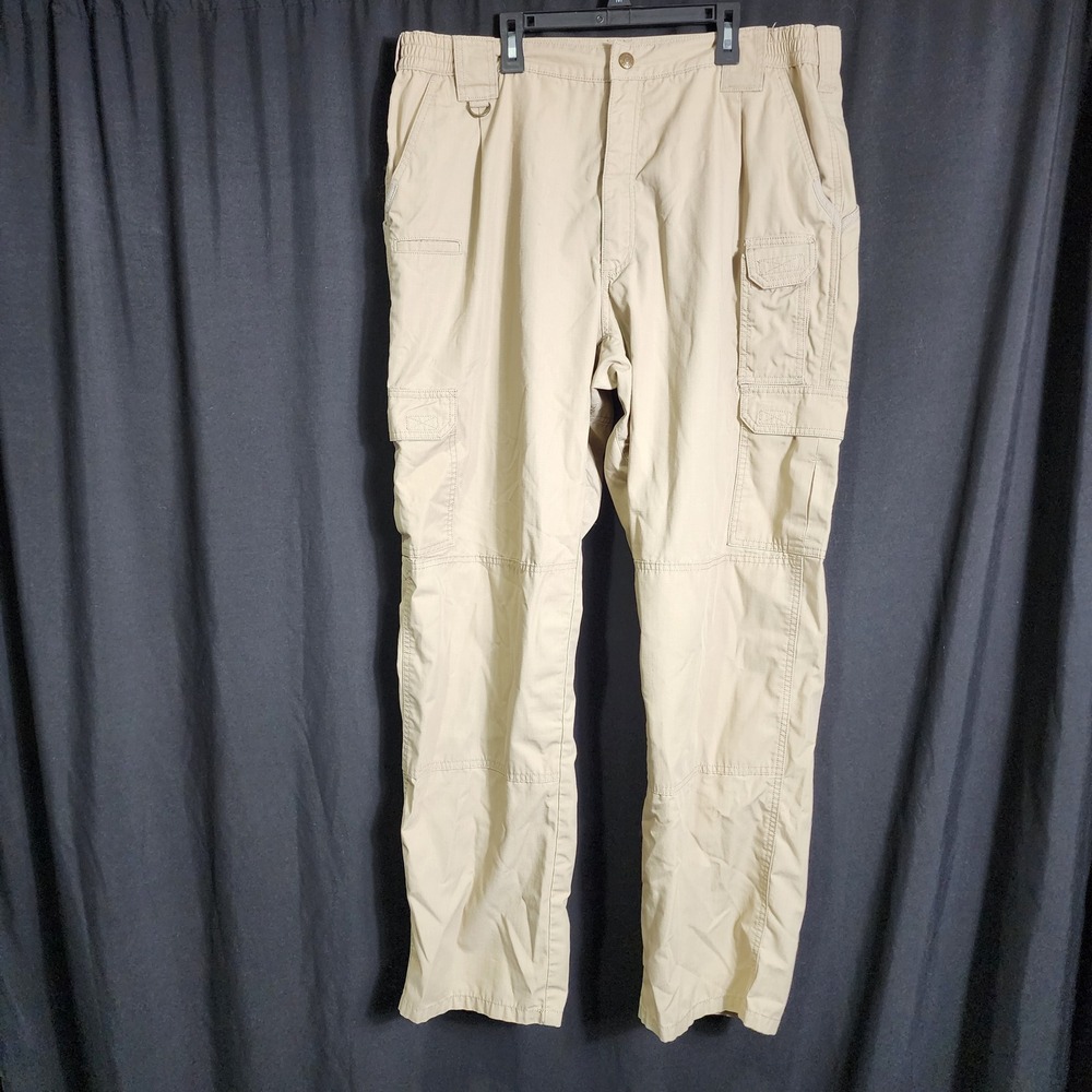 5.11 Tactical Series 74273 Taclite Pro Cargo Pants Mens 40x34 Khaki Tan‎ Ripstop